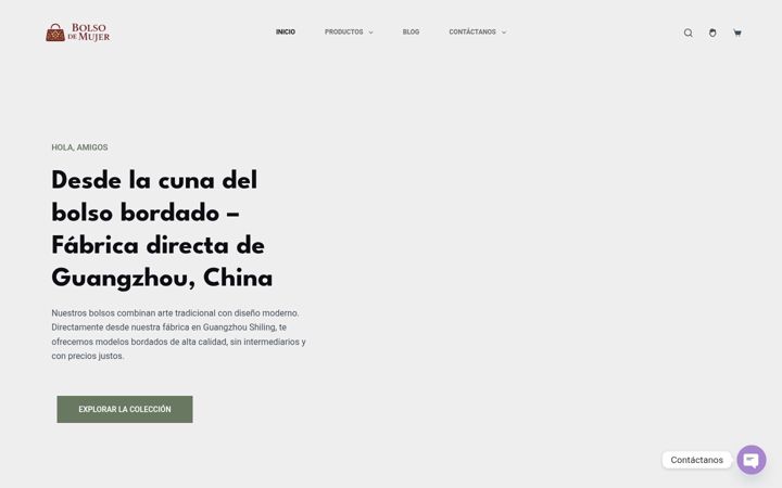 Capture d'écran de bolsodemujer.com