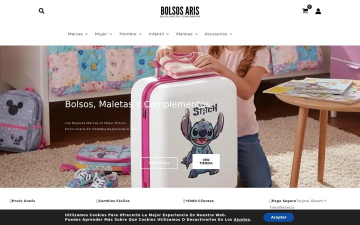 Zrzut ekranu bolsosaris.com