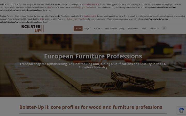 Screenshot of bolster-up2.eu