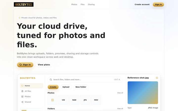 Screenshot of boltbytes.com