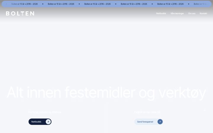 Screenshot of bolten.as
