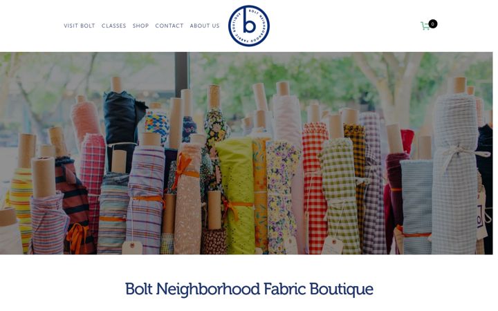 Screenshot ta' boltfabricboutique.com