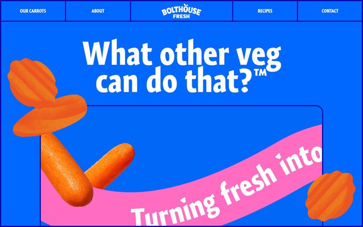 Screenshot of bolthousefreshfoods.com