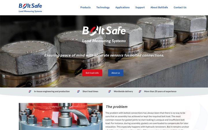 Screenshot του boltsafe.com