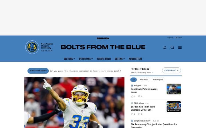 Screenshot of boltsfromtheblue.com