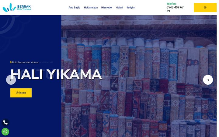 Screenshot of boluberrakhaliyikama.com