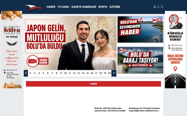 Screenshot of bolukoroglu.com