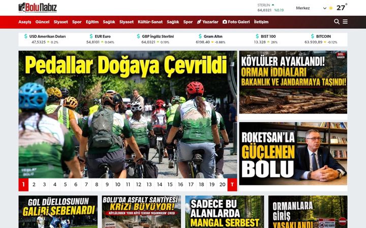 Screenshot of bolunabiz.com
