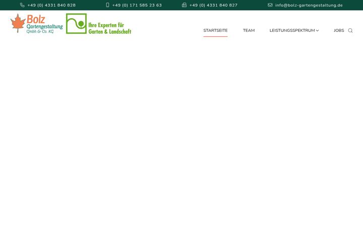 Screenshot of bolz-gartengestaltung.de