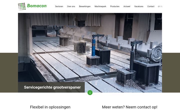 Ekrano kopija bomacon.nl