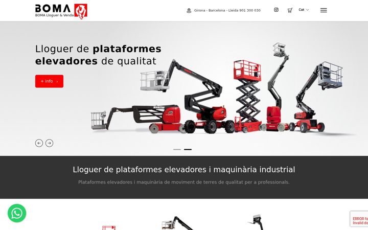 Screenshot of bomalquiler.es