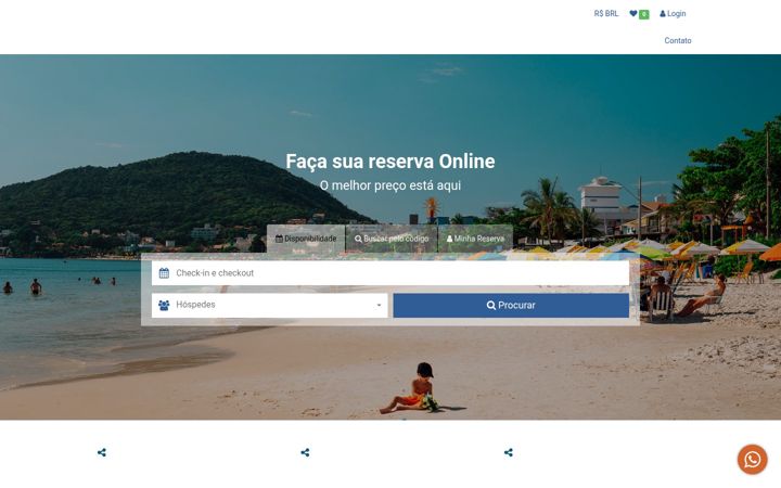 Screenshot of bomarturismo.com.br