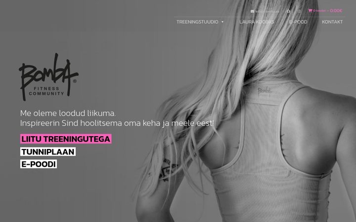 Screenshot of bomba.ee