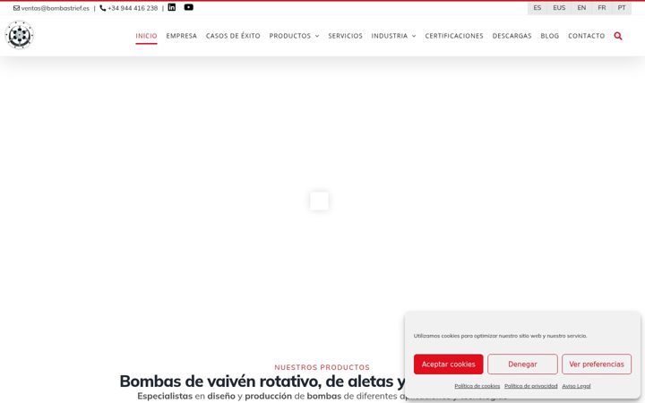 Screenshot of bombastrief.es