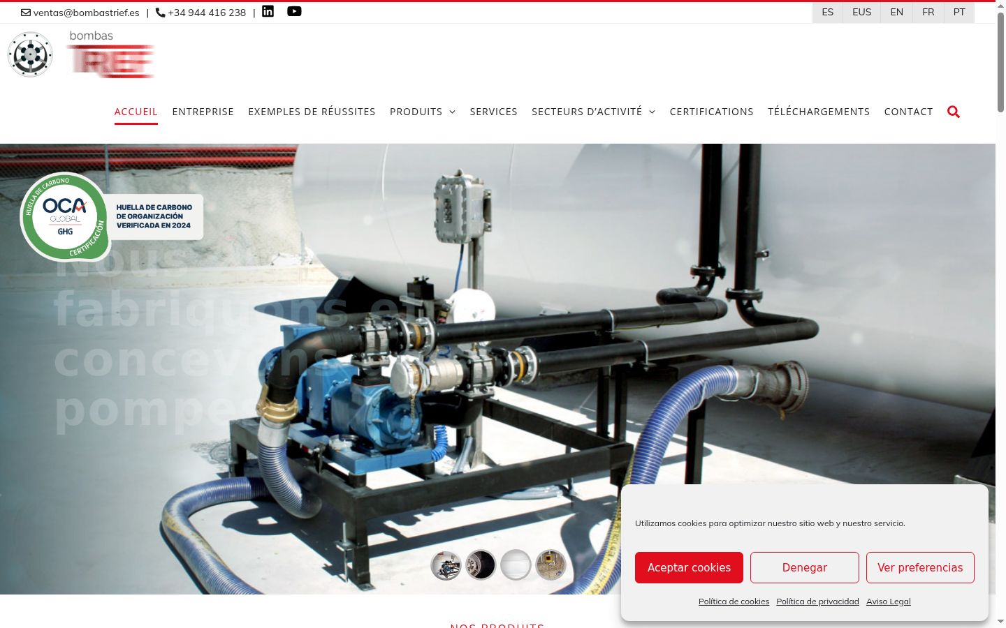 Screenshot des Einwilligungsbanners vor jeglicher Interaktion