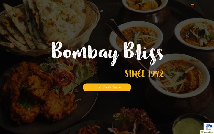 Screenshot of bombaybliss.com.au