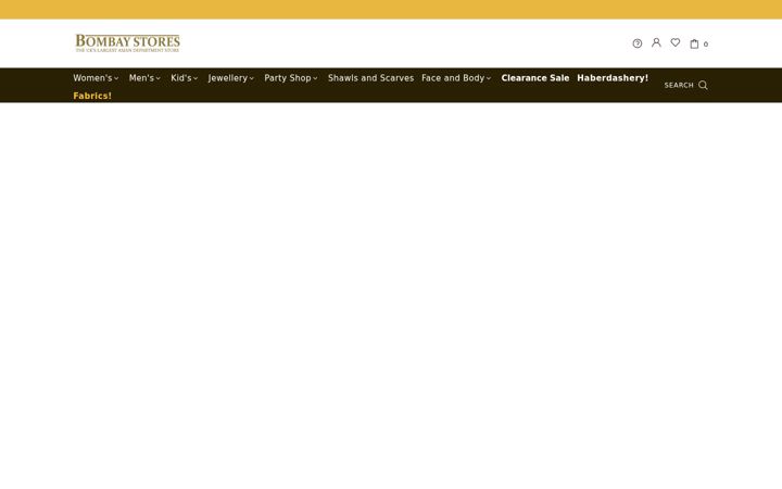 Screenshot of bombaystores.co.uk