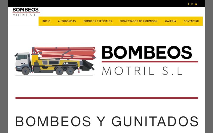 Screenshot of bombeosmotril.com