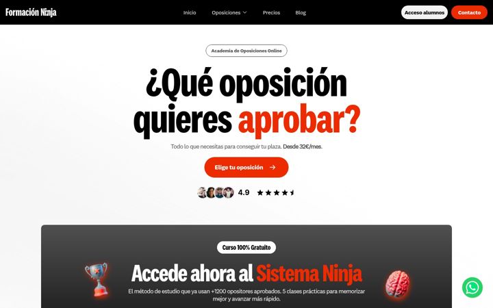 Screenshot von bombero.ninja