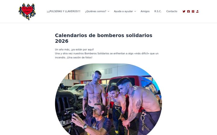 Screenshot του bomberosayudan.org