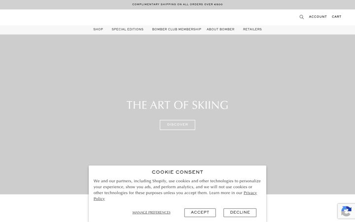 Screenshot of bomberski.com