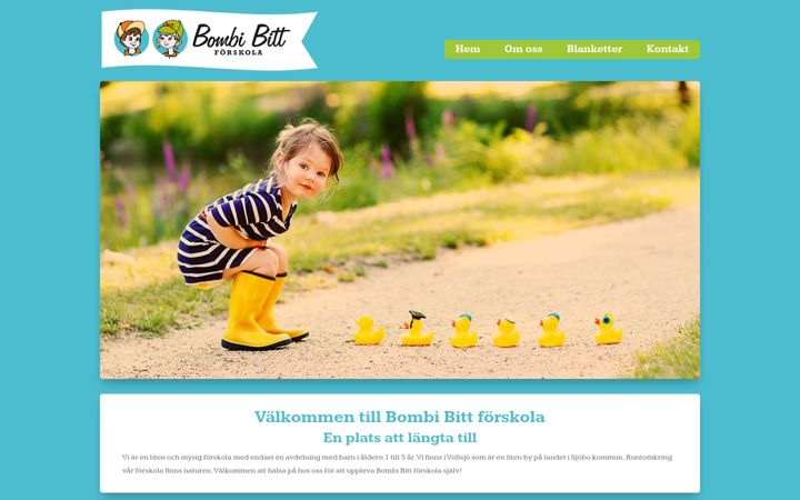 Screenshot του bombibitt.se