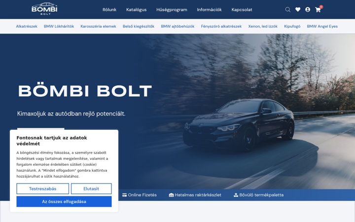 Screenshot του bombibolt.com