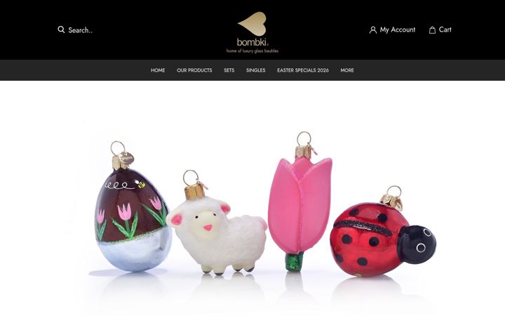 Screenshot of bombki.co.uk