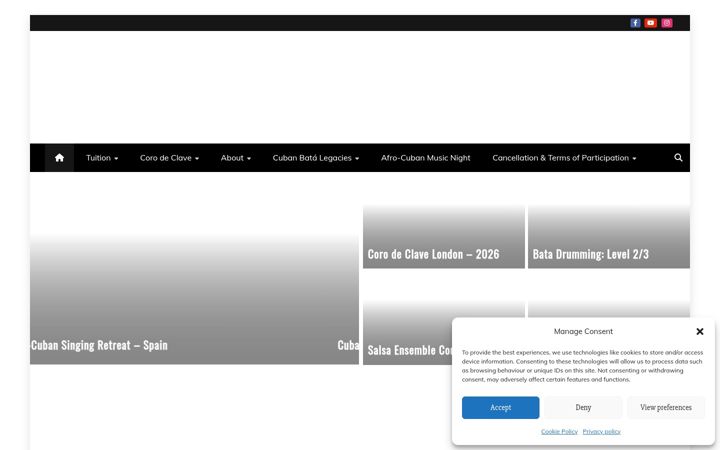 Screenshot of bomboproductions.com