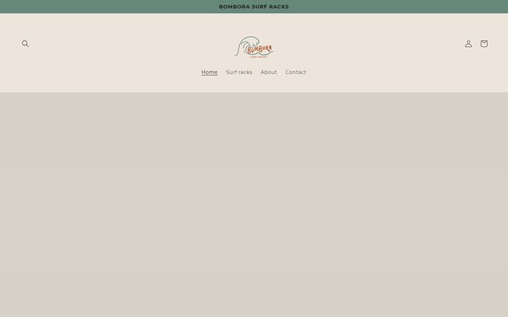 Screenshot of bomborasurfracks.com