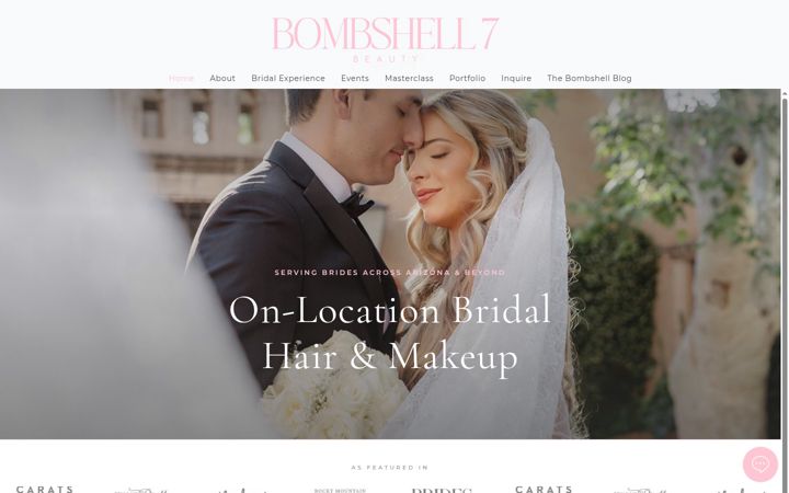 Skærmbillede af bombshell7.com