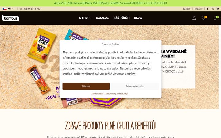 Screenshot of bombusenergy.cz