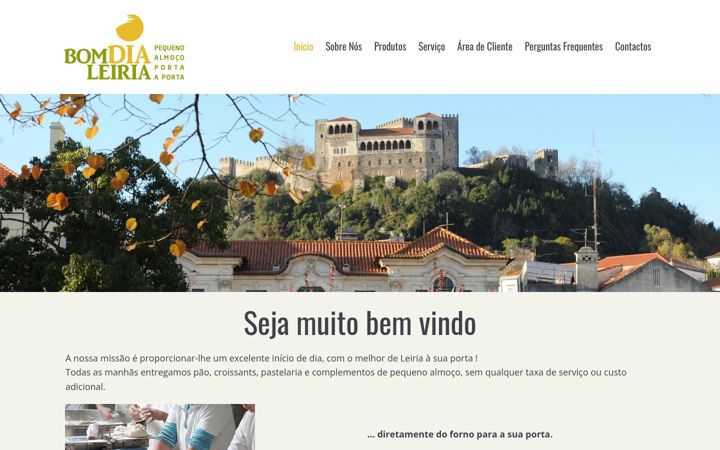 Screenshot of bomdialeiria.com