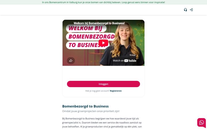 Screenshot of bomenbezorgdtobusiness.nl