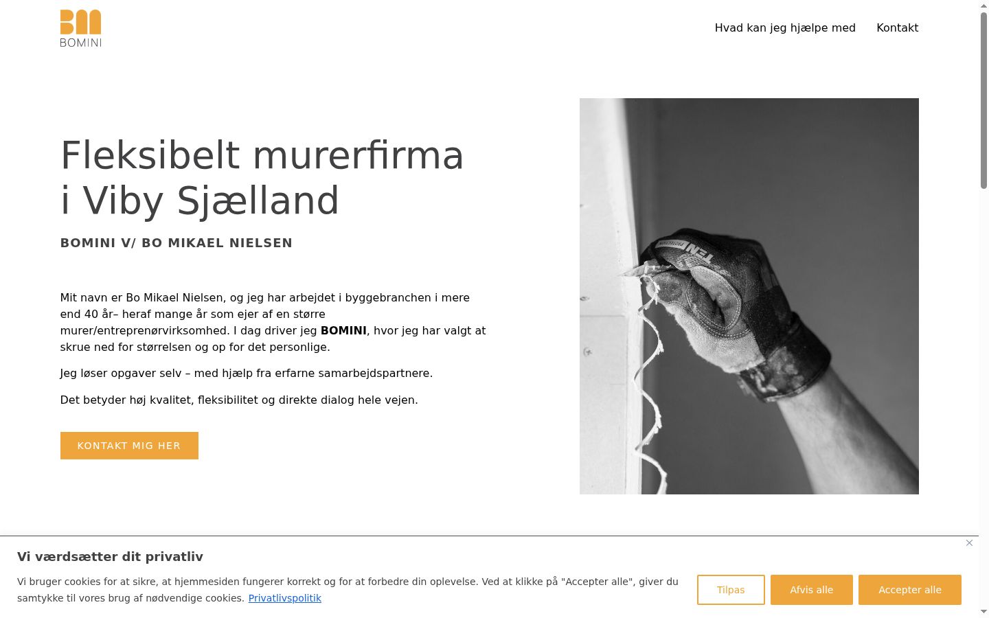 Screenshot des Einwilligungsbanners vor jeglicher Interaktion