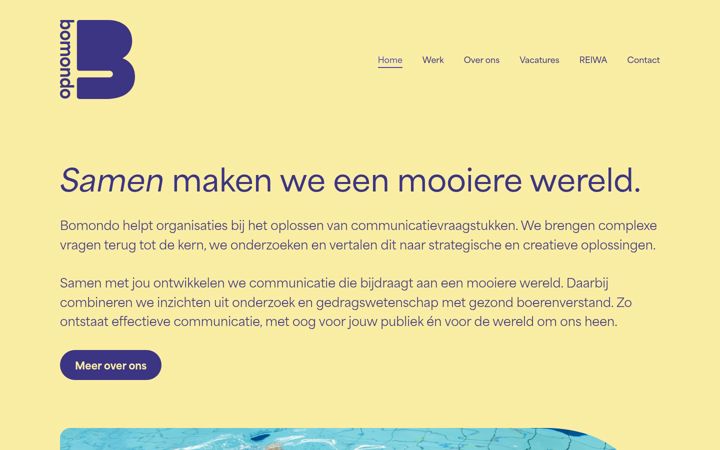 Posnetek zaslona bomondo.nl