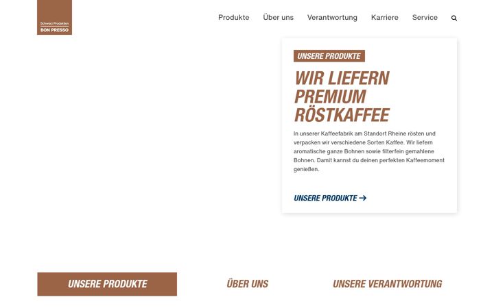 Screenshot of bon-presso.com
