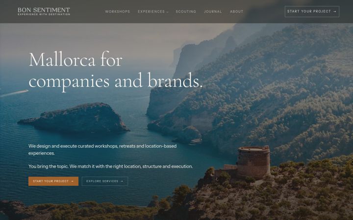 Screenshot of bon-sentiment.com