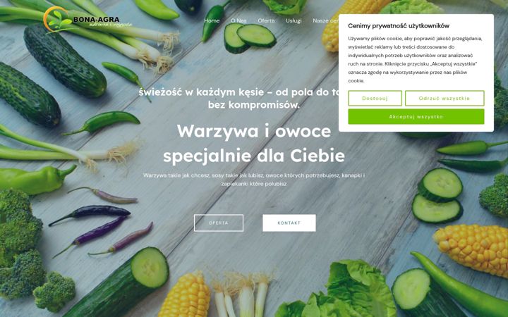 Screenshot of bona-agra.pl