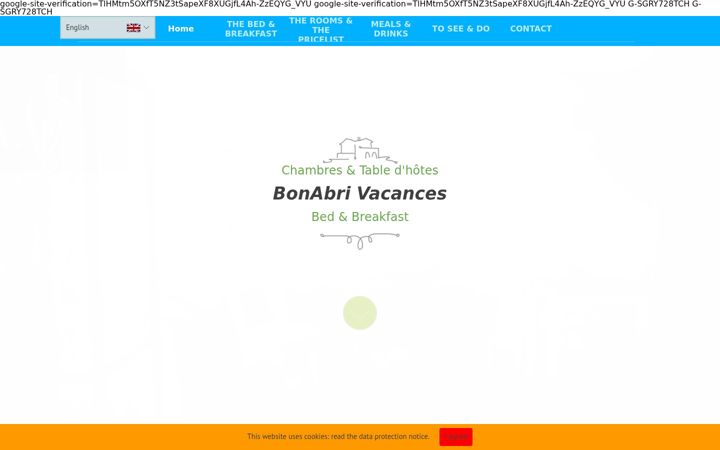 Screenshot of bonabri-vacances.eu