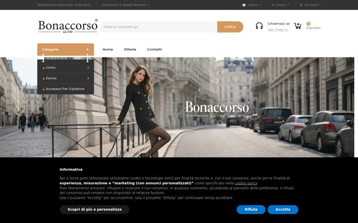 Screenshot of bonaccorsogroup.it
