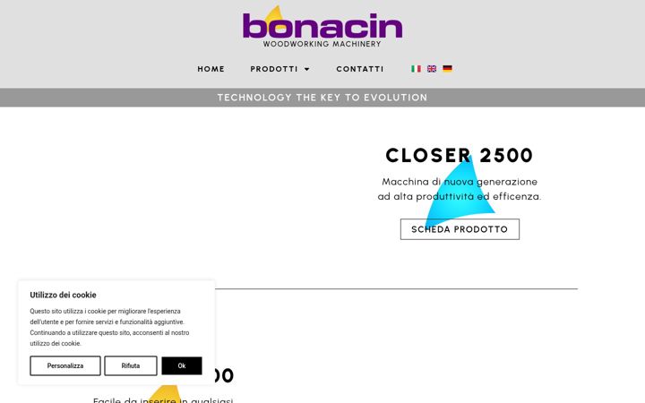 Screenshot of bonacin.it