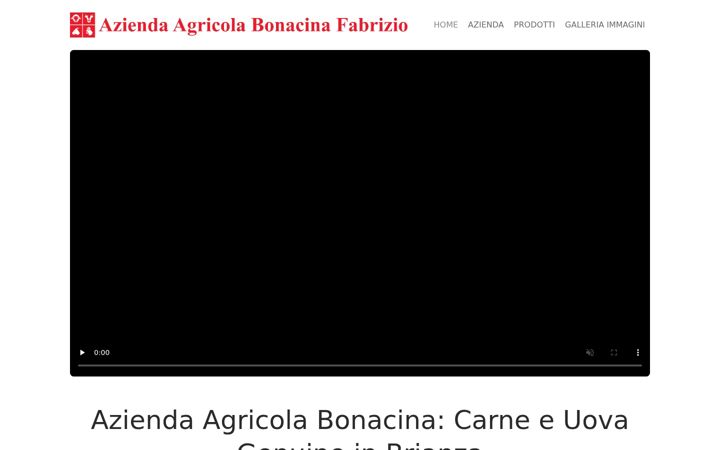 Zrzut ekranu bonacinafarm.com