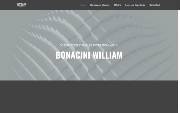 Screenshot του bonaciniwilliam.it