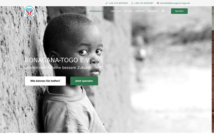 Screenshot of bonagana-togo.de