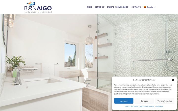 Screenshot of bonaigo.es
