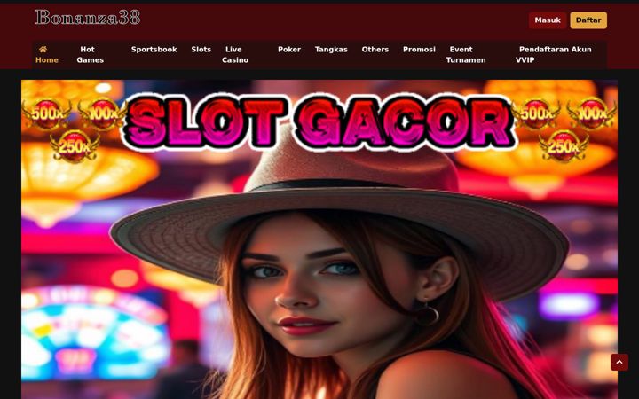 Screenshot of bonanza38.com