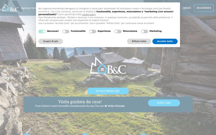 Ekrano kopija bonapacecereghini.it