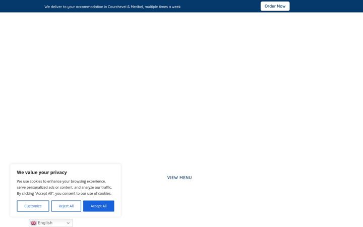 Screenshot of bonappetit.ski