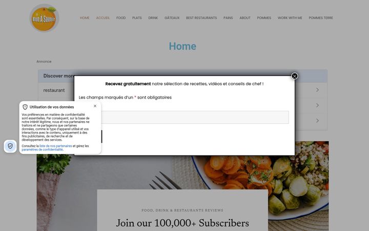 Screenshot of bonasavoir.net